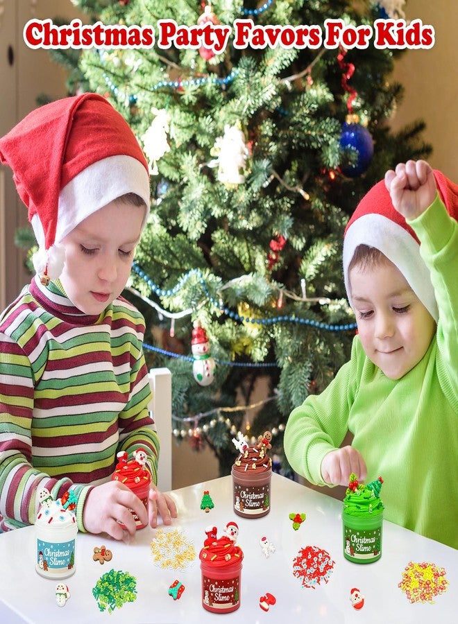 Wondrus Christmas Slime Stocking Stuffers Gifts Toys for Kids 4 Pack, Xmas Party Favors Supplies Basket Goodie Bag Fillers for Toddler, School Classroom Non Candy Treats Prizes Stuff for Teens Boys Girls - Image 4